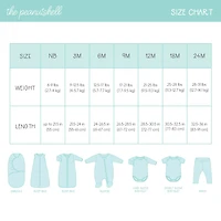 The Peanutshell Baby Unisex Easy-on + Easy-off Mid Rise Straight Regular Fit Pull-On Pant