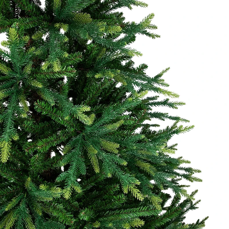 Northlight 7ft Twotone River Deer Pine Full Artificial 6 1/2 Foot Pine Christmas Tree