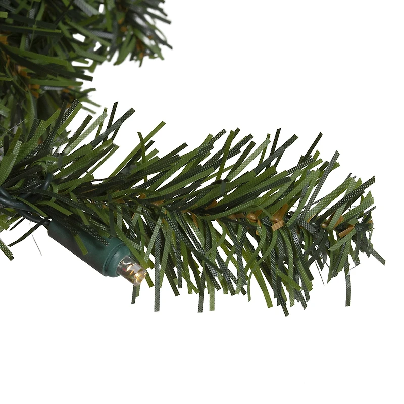 Northlight 9ft Battery Operated Led Canadian Pine Christmas Indoor Garland