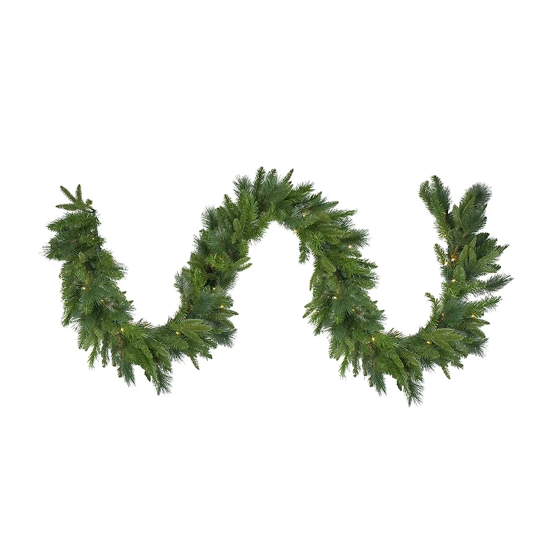 Northlight 9ft Led Mixed Rosemary Pine Christmas Indoor Garland