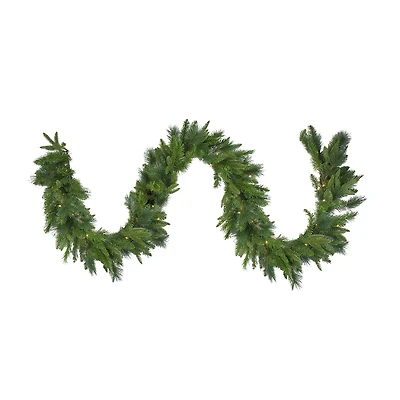 Northlight 9ft Led Mixed Rosemary Pine Christmas Indoor Garland