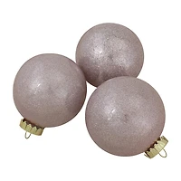 Northlight 3" Finial And Glass Ball Christmas Ornament