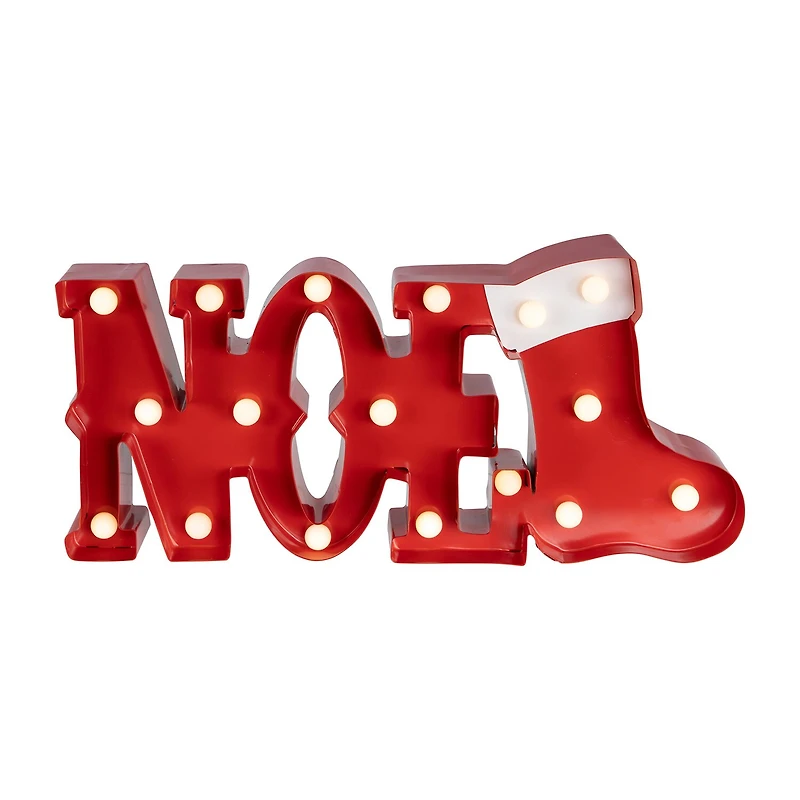 Northlight 16" Lighted "Noel" Marquee Lights
