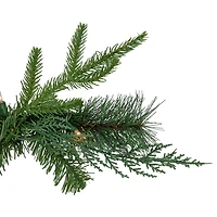 Northlight 6ft Prelit Mixed Pine Artificial Christmas Indoor Garland