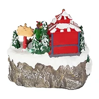 Northlight 8" Led Lighted And Animated Scene Village Display Lighted Christmas Village