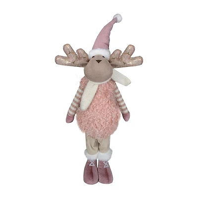 Northlight 26" Standing Boy Moose Christmas Figurine