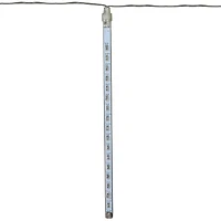 Northlight 14ft Transparent Dripping Icicle Indoor Icicle Lights