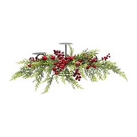 Northlight 36" Apples And Berries Triple Pillar Candle Holder