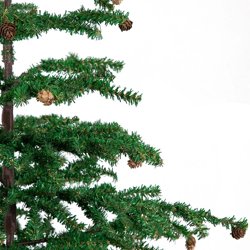 Northlight 3ft Medium Artificial With Mini Pine Cones In Burlap Base 3 Foot Pine Christmas Tree