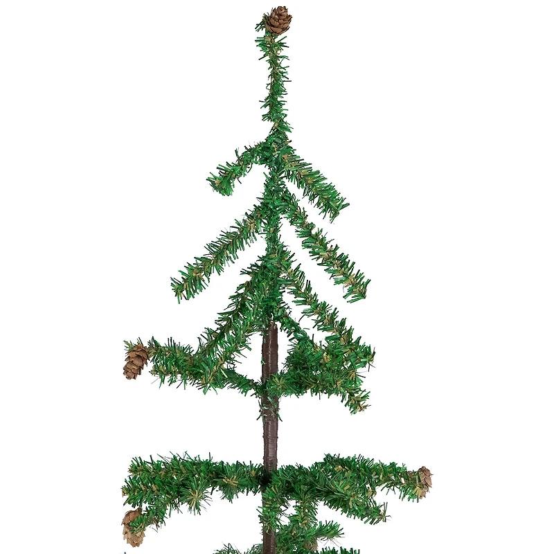 Northlight 3ft Medium Artificial With Mini Pine Cones In Burlap Base 3 Foot Pine Christmas Tree