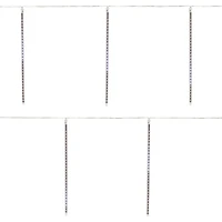 Northlight 21ft 10ct Led Dripping Indoor Icicle Lights