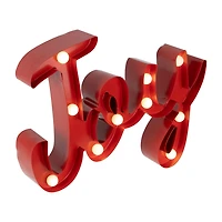 Northlight 11" Lighted "Joy" Marquee Lights