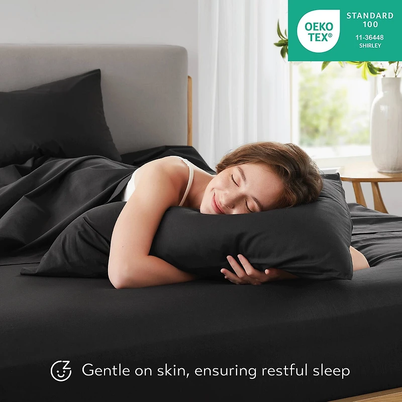 510 Design Soft Breathable 100% Cotton Sheet Set