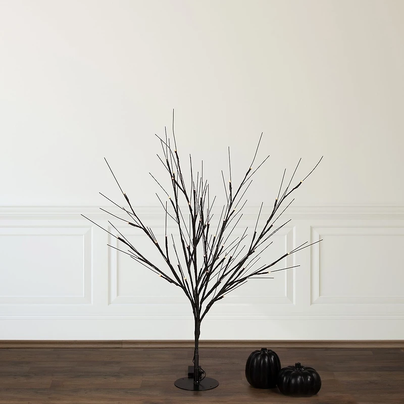 Northlight 39" Prelit Twig Warm White Led Lights Lighted Outdoor Artificial Tree