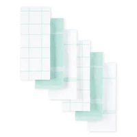 Martha Stewart Waffle 6-pc. Kitchen Towel Set