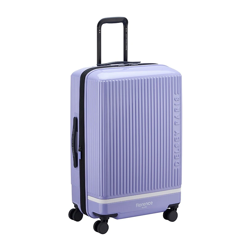 Florence By Mills X Delsey Paris Spin Me Away Inch Hardside Expandable Checked Spinner Luggage