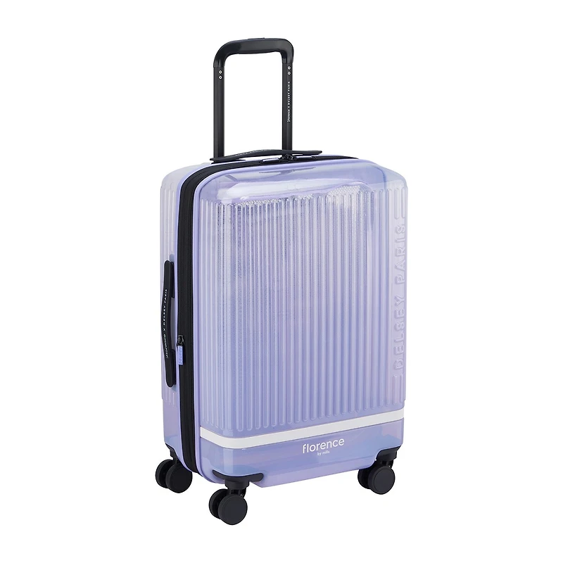 Florence By Mills X DELSEY PARIS Gotta Glow 20 Inch Hardside Expandable Carry-On Spinner Luggage