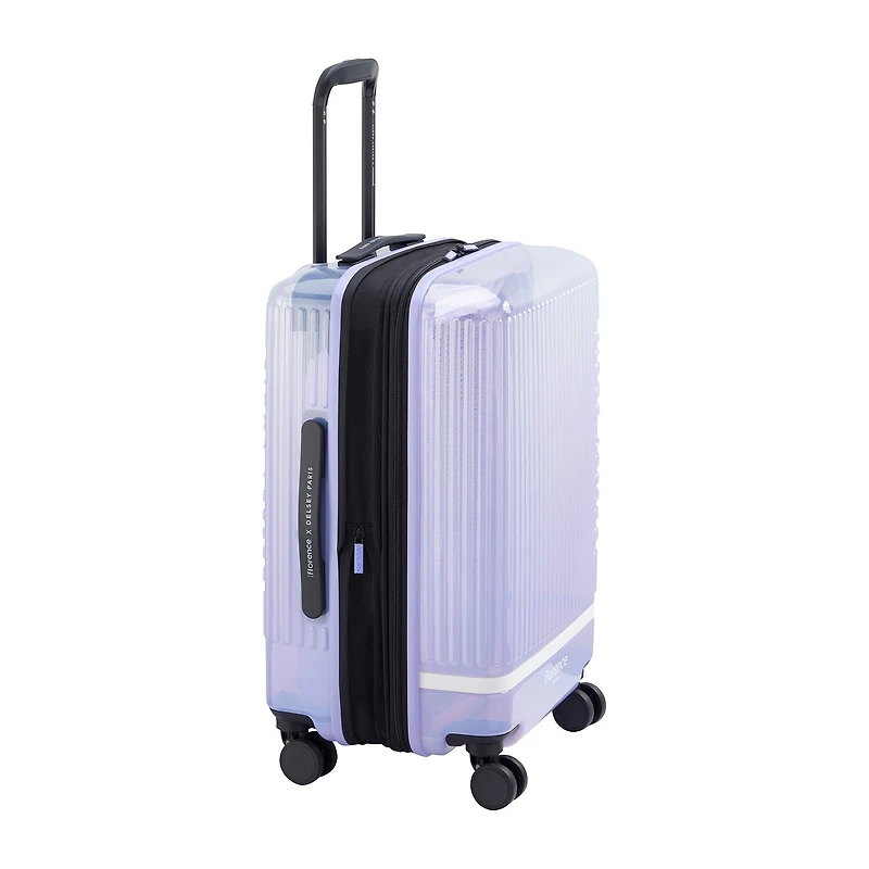 Florence By Mills X DELSEY PARIS Gotta Glow 20 Inch Hardside Expandable Carry-On Spinner Luggage