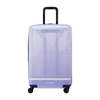 Florence By Mills X Delsey Paris Gotta Glow 24 Inch Hardside Expandable Checked Spinner Luggage