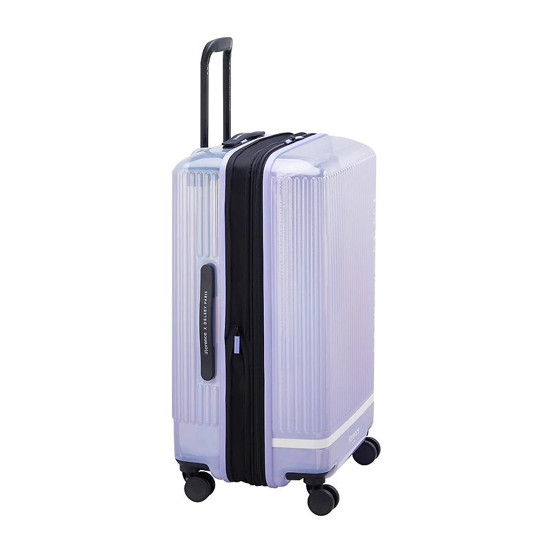 Florence By Mills X Delsey Paris Gotta Glow 24 Inch Hardside Expandable Checked Spinner Luggage