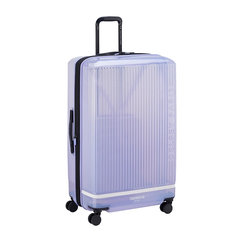 Florence By Mills X Delsey Paris Gotta Glow 28 Inch Hardside Expandable Checked Spinner Luggage
