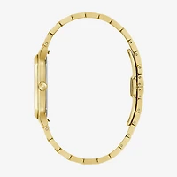 Bulova Mens Gold Tone Stainless Steel Bracelet Watch 97b236