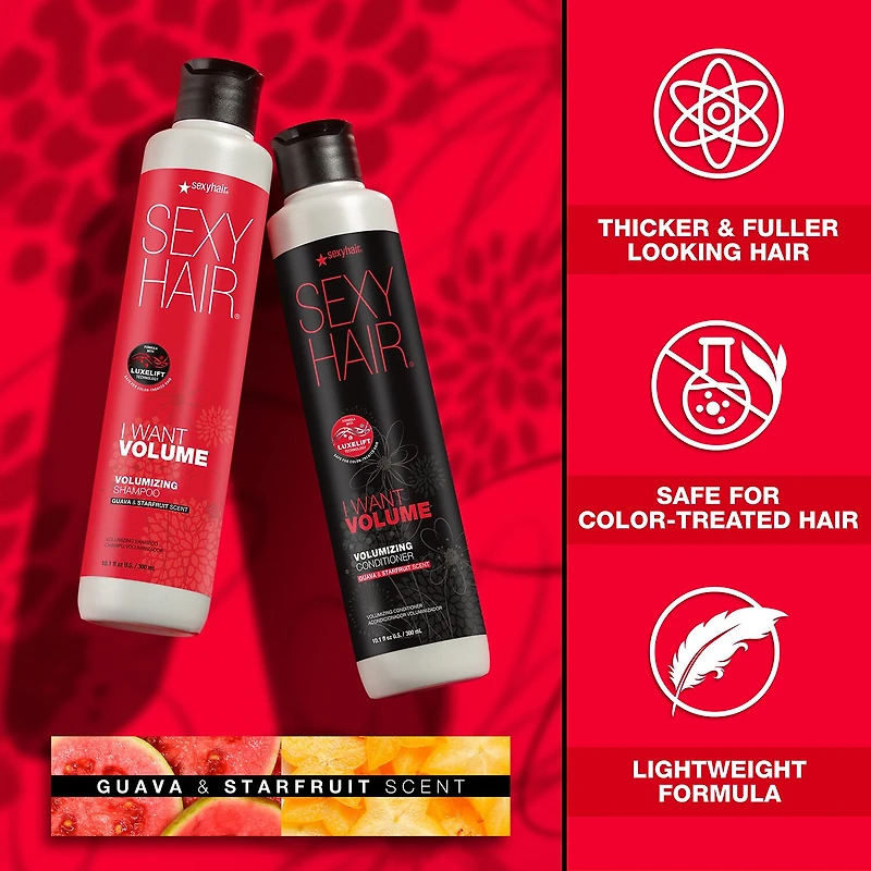 Sexy Hair I Want Volume Conditioner 33 oz.