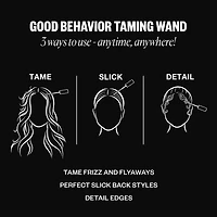 IGK Good Behavior Frizz & Flyaway Taming Wand Styling Product .46 oz.
