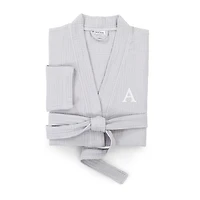 Linum Home Textiles Personalized Smyrna Bathrobe Unisex Adult Long Sleeve Length Robe