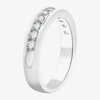 (H-I / I1) Womens 4MM 1/2 CT. T.W. Lab Grown White Diamond Wedding Band