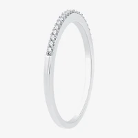 H -I/ I1 Womens 1/2 CT. T.W. Lab Grown White Diamond Sterling Silver Side Stone Halo Bridal Set