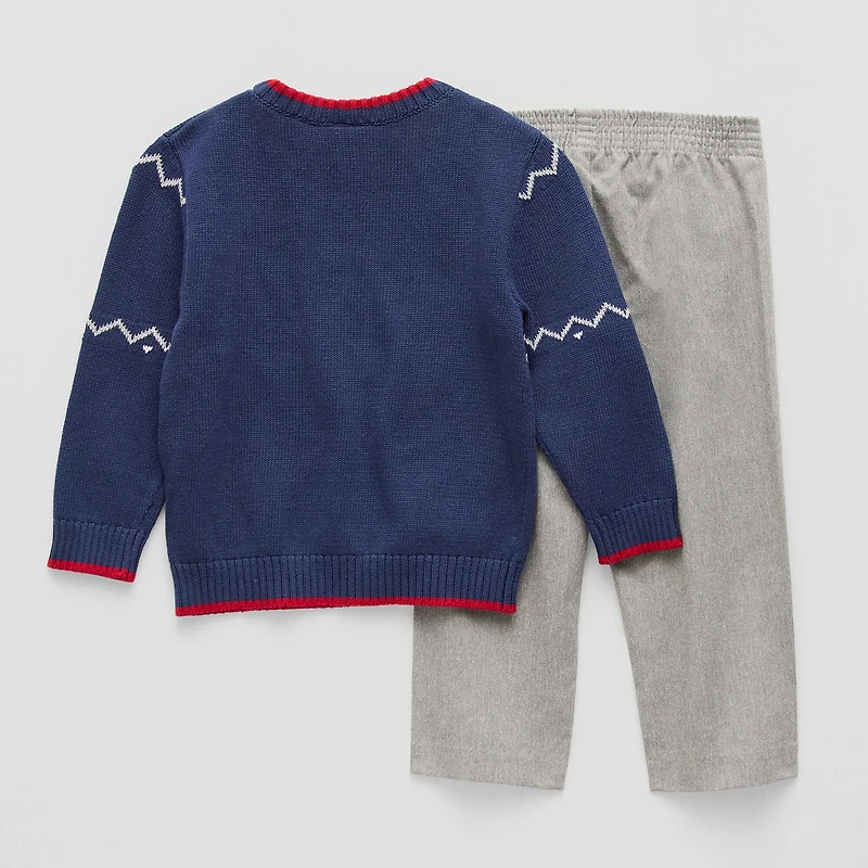 IZOD Holiday Toddler Boys 2-pc. Sweater Set