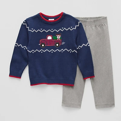 IZOD Holiday Toddler Boys 2-pc. Sweater Set