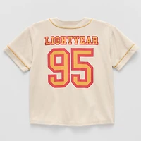 Disney Collection Little & Big Kid Boys Crew Neck Buzz Lightyear Toy Story Woody Short Sleeve Jersey
