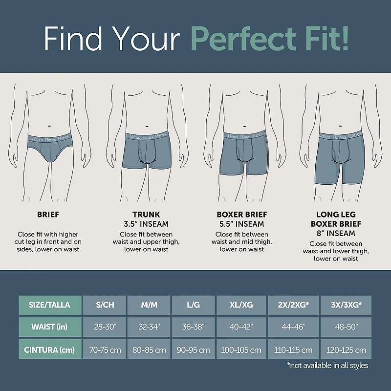 Hanes Originals Supersoft Mens 3 Pack Cooling Multi-Pack Comfort Waistband Trunks Uo2ta3