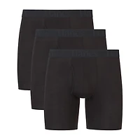 Hanes Originals Supersoft Mens 3 Pack Cooling Multi-Pack Comfort Waistband Trunks Uo2ta3