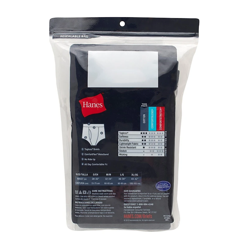Hanes Freshiq Comfortflex Waistband Mens 4 Pack Briefs J780l4