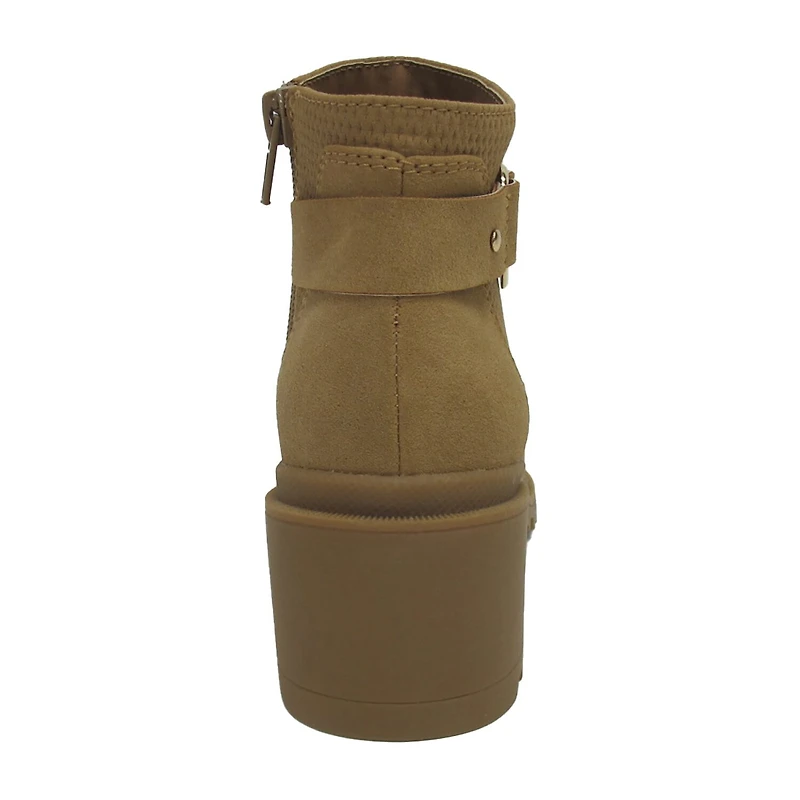 Pop Big Kid Girls Youthful Block Heel Booties