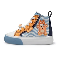 Ground Up Bluey High Top Toddler Unisex Sneakers