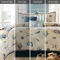 Madison Park Nantucket Coastal 7-pc. Cotton Printed Comforter Set