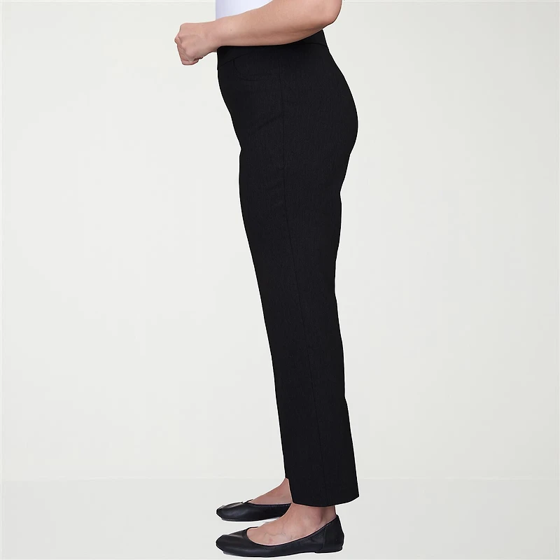 Alfred Dunner Classics Womens Allure Stretch Pant