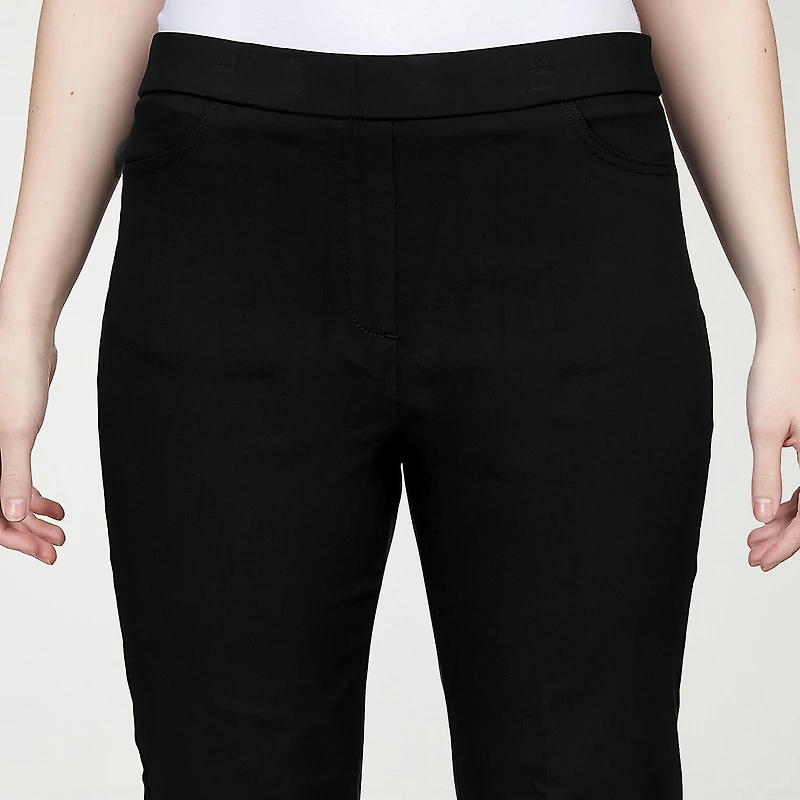 Alfred Dunner Classics Womens Allure Stretch Pant