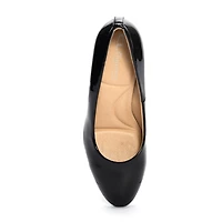 CL by Laundry Lofty Womens Round Closed Toe Block Heel Pumps