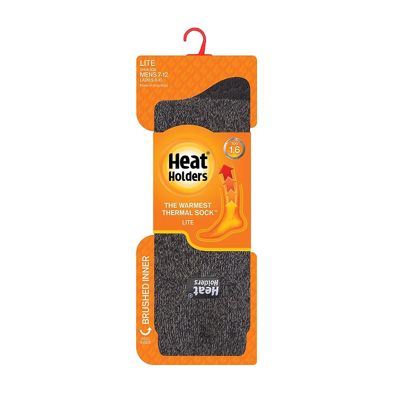 Heat Holders Mens 1 Pair Crew Socks