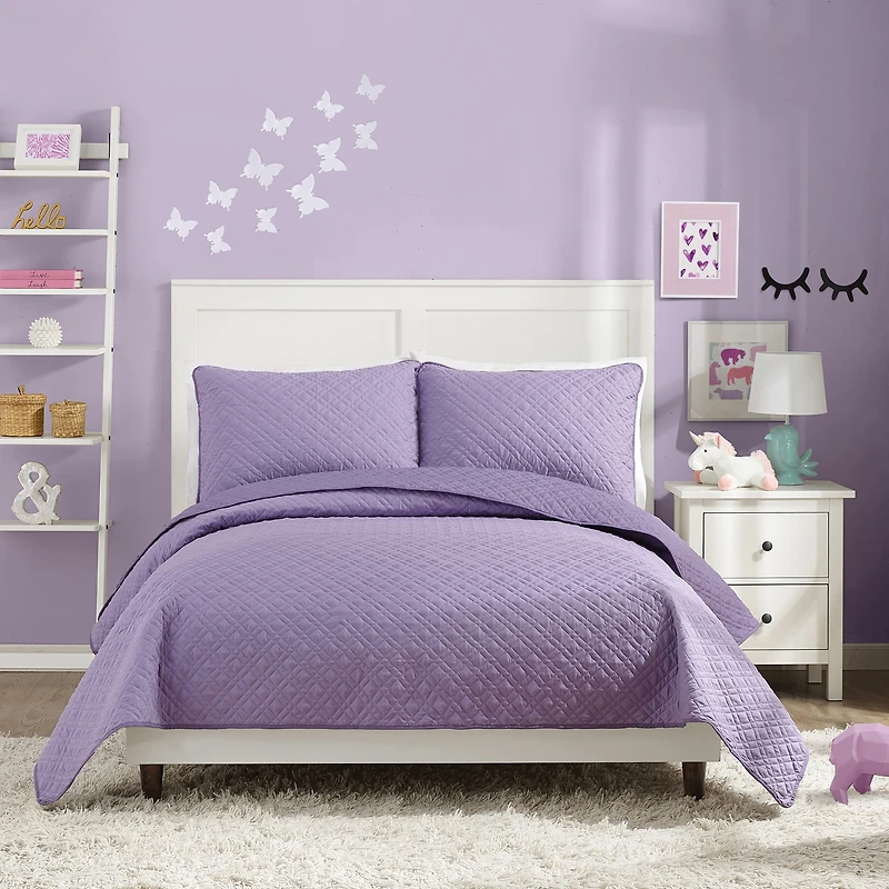 Urban Playground Angelietta Plaid Quilt Set