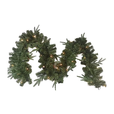 Kurt Adler Sierra Green Christmas Indoor Garland