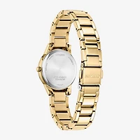 Citizen Dress/Classic Womens Gold Tone Stainless Steel Bracelet Watch Fe1242-78d