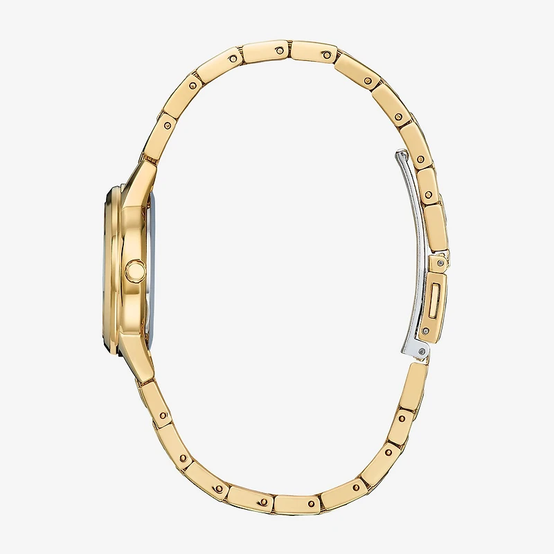 Citizen Dress/Classic Womens Gold Tone Stainless Steel Bracelet Watch Fe1242-78d