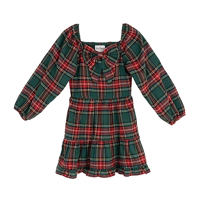 Rare Editions Big Kid Girls Long Sleeve A-Line Dress