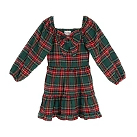 Rare Editions Big Kid Girls Long Sleeve A-Line Dress